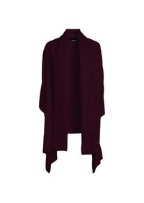 LANDS' END Gro&szlig;er CashTouch Cape-Schal, Damen,  Rot, Polyester, by Lands' End