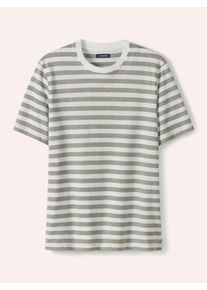 Walbusch Leinen-Streifenshirt