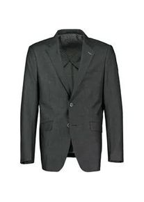 Anzugsakko LINDBERGH "Anzugjacke Modern Fit", Herren, Gr. 26, grau (grau mel), Obermaterial: 62% Polyester, 32% Viskose, 6% Elasthan; Futter: 95% Polyester, 5% Elasthan, Sakkos