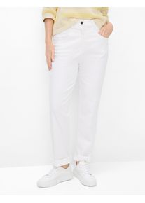 Raphaela by Brax Damen Five-Pocket-Hose Style CAREN NEW WHITE, denim wei&szlig;, Gr. 48K