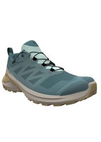 Laufschuh Salomon "X-ADVENTURE GORE-TEX", Damen, Gr. 39, blau (north atlantic), Synthetik, Textil, Schuhe Laufschuh, wasserdicht