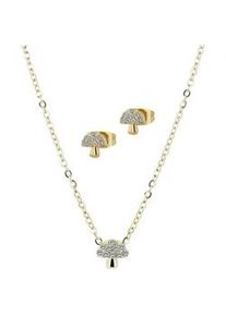 Adelia&acute;s Kette ohne Anh&auml;nger ADELIA ́S "Damen Halskette mit Anh&auml;nger &ndash; aus Edelstahl", gold, Halsketten, Damen, 45cm, Edelstahl, Perfekt als Geschenk zum Muttertag