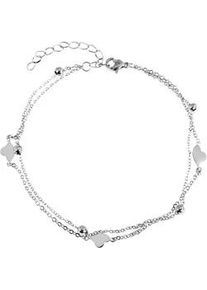 Adelia&acute;s Armband ADELIA ́S "Damen Armband &ndash; Herz aus Edelstahl 24+5 cm", silber, Armb&auml;nder, Damen, 29cm, Edelstahl, Armband, Perfekt als Geschenk f&uuml;r besondere Menschen