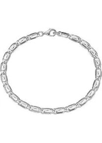 Armband Smart Jewel "S-Panzerkette, massiv, Silber 925" Gr. 21, silber, Armb&auml;nder, Herren, 21cm, Silber 925 (Sterlingsilber), Armband