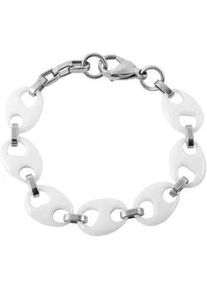Adelia&acute;s Gliederarmband ADELIA ́S "Damen Armband &ndash; Gliederarmband aus Edelstahl 21 cm", silber, Armb&auml;nder, Damen, 21cm, Edelstahl, Gliederarmband, Geschenkidee: zeitlos und vielseitig