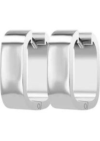 Adelia&acute;s Klappcreolen ADELIA ́S "Damen Ohrringe &ndash; Klappcreole aus 925 Silber", Damen, Gr. Damen, Silber 925 (Sterlingsilber), silber, Ohrringe Klappcreolen, Ideal als Geschenk zum Weihnachten