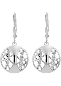 Adelia&acute;s Paar Ohrh&auml;nger ADELIA ́S "Damen Ohrringe &ndash; Ohrh&auml;nger aus 925 Silber mit Zirkonia", Damen, Gr. Damen, Silber 925 (Sterlingsilber), silber, Ohrringe, Perfekt als Geschenk f&uuml;r besondere Menschen