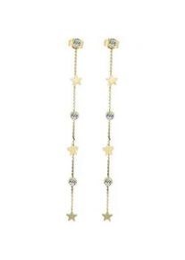 Adelia&acute;s Paar Ohrh&auml;nger ADELIA ́S "Damen Ohrringe &ndash; Ohrstecker aus Edelstahl mit Strass Steinchen", Damen, Gr. Damen, Edelstahl, gold, Ohrringe, Ein Geschenk, das Freude macht