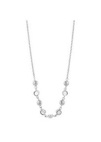 Adelia&acute;s Kette ohne Anh&auml;nger ADELIA ́S "Damen Halskette aus Edelstahl mit Perlmutt 41+5", silber, Halsketten, Damen, 46cm, Edelstahl, Zum Verschenken an Menschen, die Ihnen am Herzen liegen