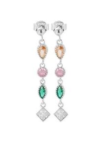 Adelia&acute;s Paar Ohrh&auml;nger ADELIA ́S "Damen Ohrringe &ndash; Ohrstecker aus 925 Silber mit Zirkonia", Damen, Gr. Damen, Silber 925 (Sterlingsilber), silber, Ohrringe, Ein Geschenk, das Freude macht