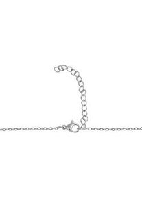 Adelia&acute;s Kette ohne Anh&auml;nger ADELIA ́S "Damen Halskette mit Anh&auml;nger &ndash; aus Edelstahl", silber, Halsketten, Damen, 45cm, Edelstahl, Ideal zum Verschenken &ndash; schlicht und stilvoll