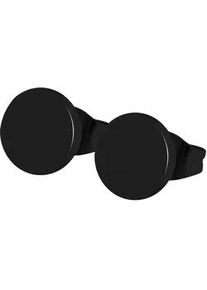 Adelia&acute;s Paar Ohrh&auml;nger ADELIA ́S "Damen Ohrringe &ndash; Ohrstecker aus Edelstahl", Damen, Gr. Damen, Edelstahl, schwarz, Ohrringe, Ideal als Geschenk zum Weihnachten