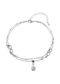 Adelia&acute;s Armband ADELIA ́S "Damen Armband &ndash; Unendlichkeitszeichen aus Edelstahl 24 cm", silber, Armb&auml;nder, Damen, 24cm, Edelstahl, Armband, Perfekt zum Verschenken an besondere Menschen