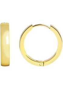 Adelia&acute;s Klappcreolen ADELIA ́S "Damen Ohrringe &ndash; Klappcreole aus Edelstahl", Damen, Gr. Damen, Edelstahl, gold, Ohrringe Klappcreolen, Perfekt zum Verschenken an besondere Menschen