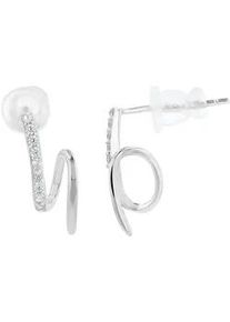 Adelia&acute;s Paar Ohrh&auml;nger ADELIA ́S "Damen Ohrringe &ndash; Ohrstecker aus 925 Silber mit Zirkonia", Damen, Gr. Damen, Silber 925 (Sterlingsilber), silber, Ohrringe, Zum Verschenken an Menschen, die Ihnen am Herzen liegen