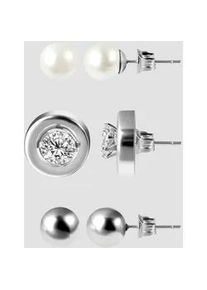 Adelia&acute;s Paar Ohrh&auml;nger ADELIA ́S "Damen Ohrringe &ndash; Ohrstecker aus Edelstahl", Damen, Gr. Damen, Edelstahl, silber, Ohrringe, Perfekt zum Verschenken an besondere Menschen