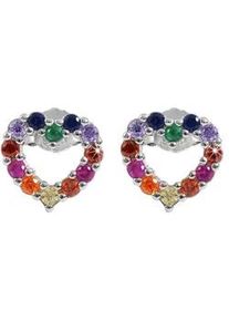 Adelia&acute;s Paar Ohrh&auml;nger ADELIA ́S "Damen Ohrringe &ndash; Ohrstecker aus 925 Silber mit Zirkonia", Damen, Gr. Damen, Silber 925 (Sterlingsilber), silber, Ohrringe, Sch&ouml;ne Geschenkidee zum Geburtstag