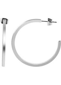 Adelia&acute;s Paar Creolen ADELIA ́S "Damen Ohrringe &ndash; Creole aus Edelstahl", Damen, Gr. Damen, Edelstahl, silber, Ohrringe, Ideal als Geschenk zum Weihnachten