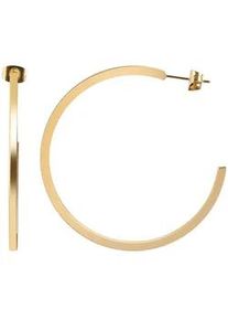 Adelia&acute;s Paar Creolen ADELIA ́S "Damen Ohrringe &ndash; Creole aus Edelstahl", Damen, Gr. Damen, Edelstahl, gold, Ohrringe, Perfekt zum Verschenken an besondere Menschen