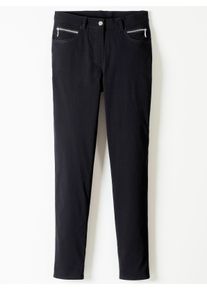 sheego Gro&szlig;e Gr&ouml;&szlig;en Stretch-Hose, schwarz, Gr&ouml;&szlig;e 48 - Damen