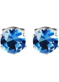 Adelia&acute;s Paar Ohrh&auml;nger ADELIA ́S "Unisex Ohrringe &ndash; Ohrstecker aus Edelstahl mit Zirkonia", Damen, Gr. Unisex, Edelstahl, silber, Ohrringe, Ideal zum Verschenken &ndash; schlicht und stilvoll