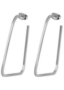 Adelia&acute;s Paar Ohrh&auml;nger ADELIA ́S "Damen Ohrringe &ndash; Ohrstecker aus Edelstahl", Damen, Gr. Damen, Edelstahl, silber, Ohrringe, Perfekt als Geschenk zum Geburtstag