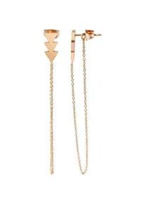 Adelia&acute;s Paar Ohrh&auml;nger ADELIA ́S "Damen Ohrringe &ndash; Ohrstecker aus Edelstahl", Damen, Gr. Damen, Edelstahl, gold, Ohrringe, Ideal als Geschenk f&uuml;r besondere Anl&auml;sse