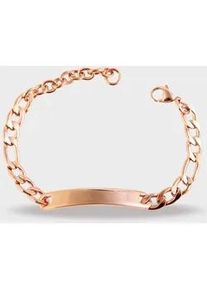 Adelia&acute;s Armband ADELIA ́S "Unisex Armband &ndash; Panzerarmband aus Edelstahl 16 cm", gold, Armb&auml;nder, Damen, 16cm, Edelstahl, Armband, Zum Verschenken &ndash; ideal zum einen besonderen Tag