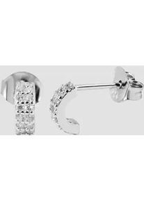 Adelia&acute;s Paar Ohrh&auml;nger ADELIA ́S "Damen Ohrringe &ndash; Ohrstecker aus 925 Silber mit Zirkonia", Damen, Gr. Damen, Silber 925 (Sterlingsilber), silber, Ohrringe, Zum Verschenken an Menschen, die Ihnen am Herzen liegen