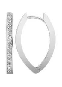 Adelia&acute;s Paar Creolen ADELIA ́S "Damen Ohrringe &ndash; Creole aus 925 Silber mit Zirkonia", Damen, Gr. Damen, Silber 925 (Sterlingsilber), silber, Ohrringe, Ein stilvolles Geschenk f&uuml;r besondere Momente