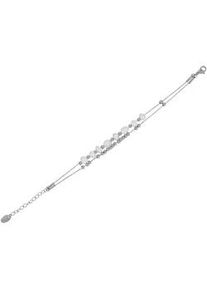 Adelia&acute;s Armband ADELIA ́S "Damen Armband aus Edelstahl mit S&uuml;&szlig;wasserperle 17+5 cm", silber, Armb&auml;nder, Damen, 22cm, Edelstahl, Armband, Geschenkidee: zeitlos und vielseitig