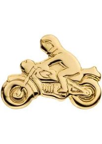 Single-Ohrstecker Jobo "Einzel-Ohrring Motorrad", gelbgold 333, Ohrringe, Damen, Gelbgold 333, 8 Karat 333 Gold