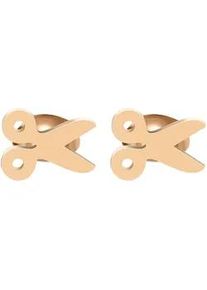 Adelia&acute;s Paar Ohrh&auml;nger ADELIA ́S "Unisex Ohrringe &ndash; Ohrstecker aus Edelstahl", Damen, Gr. Unisex, Edelstahl, gold, Ohrringe, Ideal zum Verschenken &ndash; schlicht und stilvoll