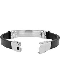 Adelia&acute;s Armband ADELIA ́S "Unisex Armband &ndash; Lederarmband aus Leder 21 cm", schwarz, Armb&auml;nder, Damen, 21cm, Leder, Armband, Perfekt zum Verschenken an besondere Menschen