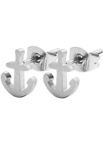 Adelia&acute;s Kette ohne Anh&auml;nger ADELIA ́S "Unisex Halskette &ndash; Ankerkette aus Edelstahl 43 cm", silber, Halsketten, Damen, 43cm, Edelstahl, Ein Geschenk, das Freude macht