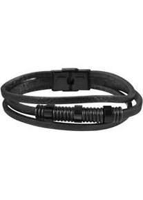 Adelia&acute;s Armband ADELIA ́S "Herren Armband aus Leder 22,5 cm", schwarz, Armb&auml;nder, Herren, 22cm, Leder, Armband, Zum Verschenken &ndash; ideal zum einen besonderen Tag