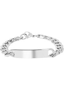 Adelia&acute;s Armband ADELIA ́S "Herren Armband &ndash; Panzerarmband aus Edelstahl 21 cm", silber, Armb&auml;nder, Herren, 21cm, Edelstahl, Armband, Ein kleines Geschenk mit gro&szlig;er Wirkung