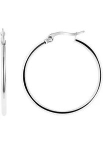 Adelia&acute;s Paar Creolen ADELIA ́S "Damen Ohrringe &ndash; Creole aus Edelstahl", Damen, Gr. Damen, Edelstahl, silber, Ohrringe, Sch&ouml;ne Geschenkidee zum Geburtstag