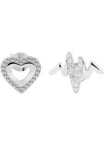 Adelia&acute;s Paar Ohrh&auml;nger ADELIA ́S "Damen Ohrringe &ndash; Ohrstecker aus 925 Silber", Damen, Gr. Damen, Silber 925 (Sterlingsilber), silber, Ohrringe, Zum Verschenken &ndash; passend f&uuml;r viele Anl&auml;sse