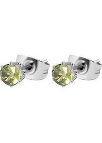 Adelia&acute;s Paar Ohrh&auml;nger ADELIA ́S "Damen Ohrringe &ndash; Ohrstecker aus Edelstahl mit Zirkonia", Damen, Gr. Damen, Edelstahl, silber, Ohrringe, Perfekt zum Verschenken an besondere Menschen