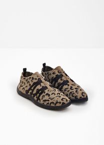 bonprix Barfu&szlig;schuhe mit flexibler Sohle, beige, Gr.41, Bequemer Barfu&szlig;-Sneaker, aus Vegan