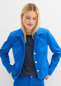 bonprix Kurzblazer, blau, Gr.54, stillvoller Kurzblazer