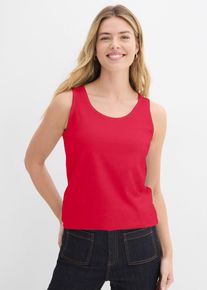 bonprix Long-Top (5er-Pack), wei&szlig;, Gr.48/50 (XL), Bequemes Long-Top in Single Jersey, 100% Baumwolle