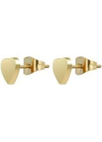 Adelia&acute;s Paar Ohrh&auml;nger ADELIA ́S "Damen Ohrringe &ndash; Ohrstecker aus Edelstahl", Damen, Gr. Damen, Edelstahl, gold, Ohrringe, Ideal als Geschenk zum Jubil&auml;um