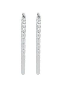 Adelia&acute;s Paar Creolen ADELIA ́S "Damen Ohrringe &ndash; Creole aus Edelstahl", Damen, Gr. Damen, Edelstahl, silber, Ohrringe, Ideal als Geschenk zum Weihnachten