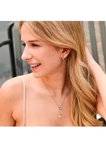 Adelia&acute;s Klappcreolen ADELIA ́S "Damen Ohrringe &ndash; Klappcreole aus 925 Silber", Damen, Gr. Damen, Silber 925 (Sterlingsilber), silber, Ohrringe Klappcreolen, Ideal als Geschenk &ndash; dezent und elegant