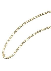 Adelia&acute;s Kette ohne Anh&auml;nger ADELIA ́S "Unisex Halskette &ndash; Figarokette aus Edelstahl 50+5", gold, Halsketten, Damen, 55cm, Edelstahl, Ein kleines Geschenk mit gro&szlig;er Wirkung