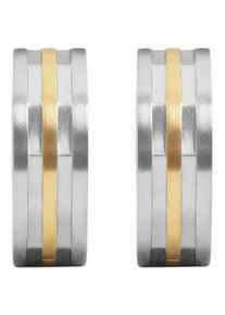 Adelia&acute;s Klappcreolen ADELIA ́S "Damen Ohrringe &ndash; Klappcreole aus Edelstahl", Damen, Gr. Damen, Edelstahl, silber, Ohrringe Klappcreolen, Geschenkidee: zeitlos und vielseitig