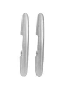 Adelia&acute;s Klappcreolen ADELIA ́S "Damen Ohrringe &ndash; Klappcreole aus Edelstahl", Damen, Gr. Damen, Edelstahl, silber, Ohrringe Klappcreolen, Perfekt als Geschenk zum Muttertag