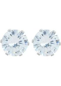 Adelia&acute;s Paar Ohrh&auml;nger ADELIA ́S "Damen Ohrringe &ndash; Ohrstecker aus Edelstahl mit Zirkonia", Damen, Gr. Damen, Edelstahl, silber, Ohrringe, Perfekt als Geschenk zum Muttertag